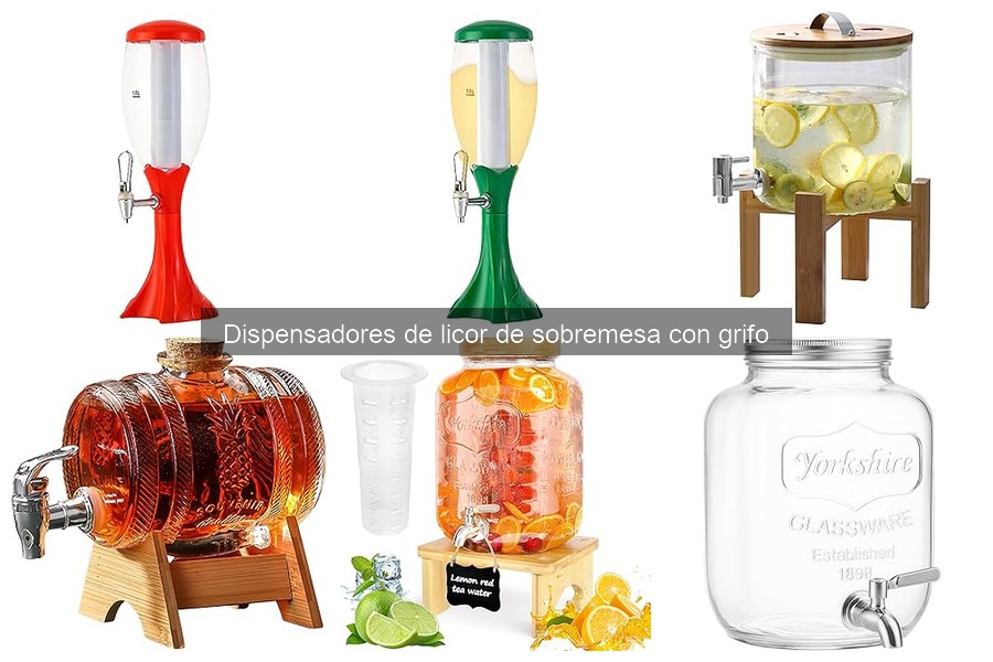 Mejores dispensadores de licor para eventos en casa