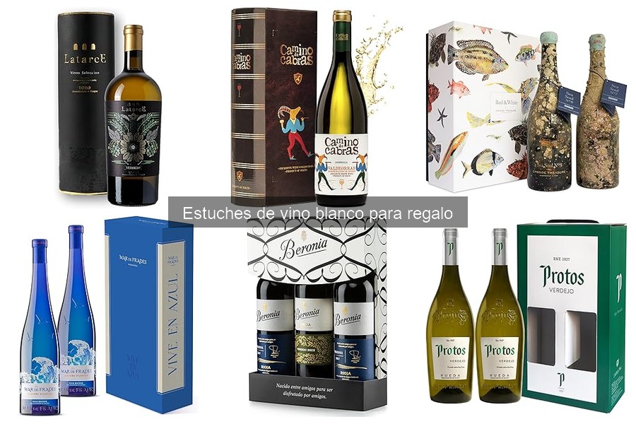 Mejores estuches de vino blanco para regalar en 2023
