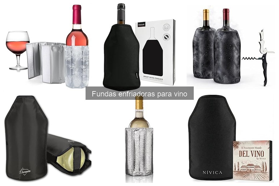 Mejores fundas enfriadoras para vino en 2023