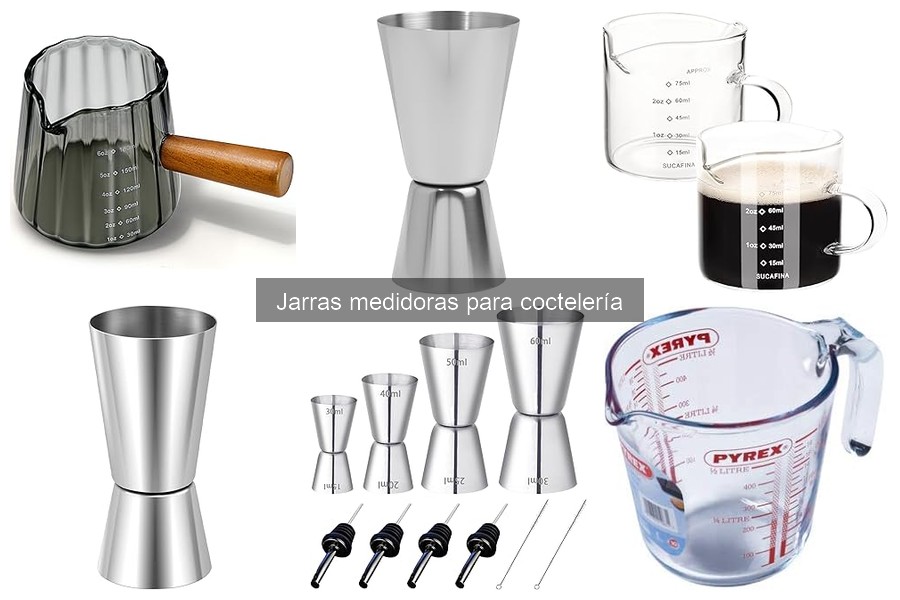 Mejores jarras medidoras para coctelería en 2023