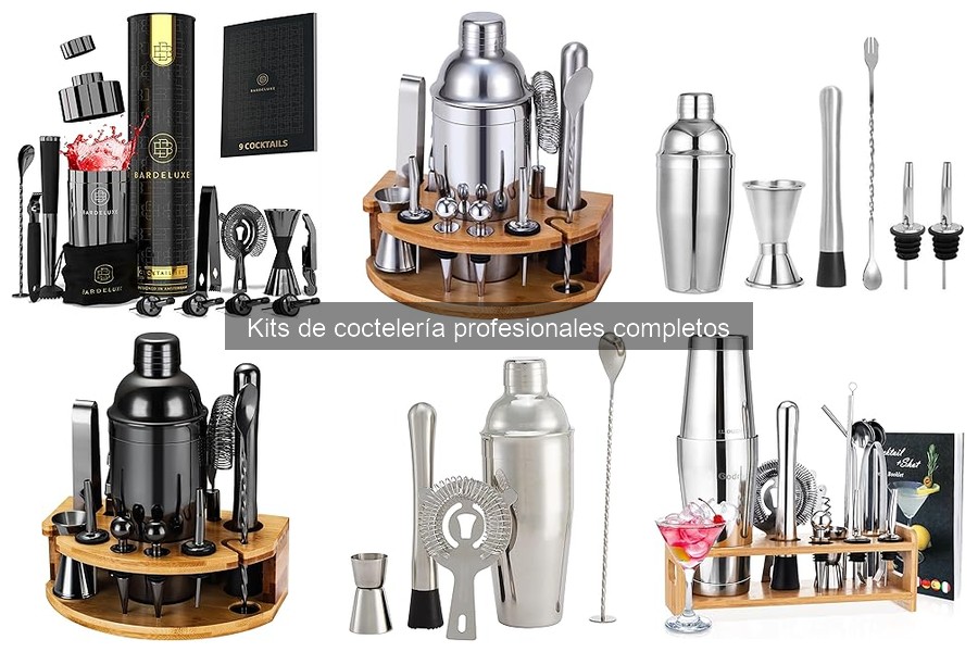 Mejores kits de coctelería 2023: comparativa y opiniones