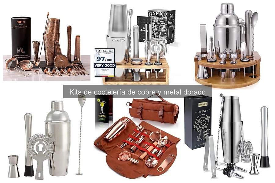 Mejores kits de coctelería de cobre para principiantes