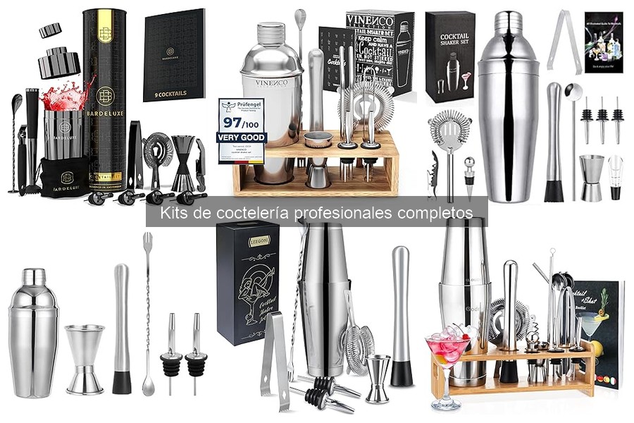 Mejores kits de coctelería para principiantes en casa