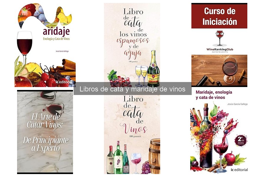 Mejores libros de maridaje de vinos para disfrutar al máximo