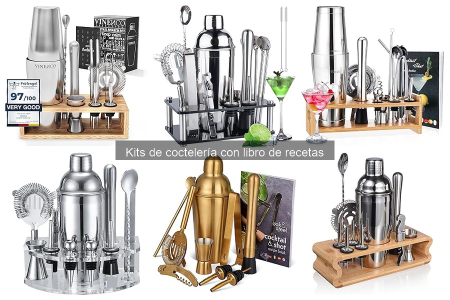 Mejores libros de recetas para completar tu kit de coctelería