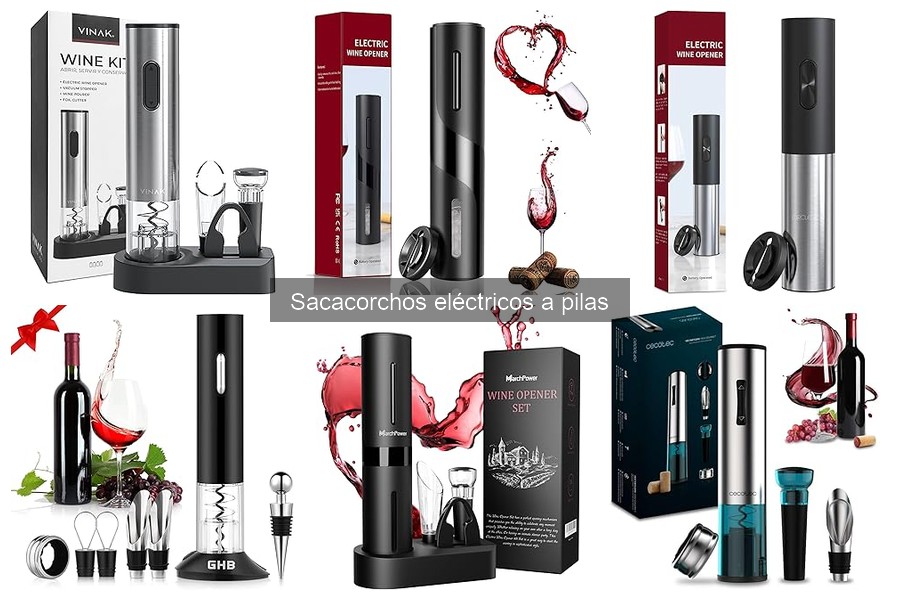 Mejores lugares para comprar sacacorchos eléctricos en oferta