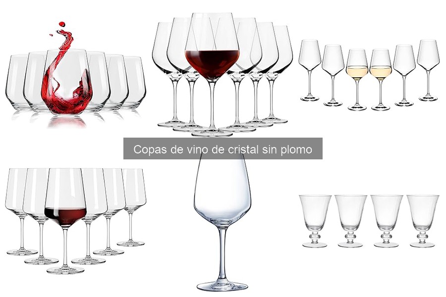Mejores marcas de copas de vino de cristal sin plomo
