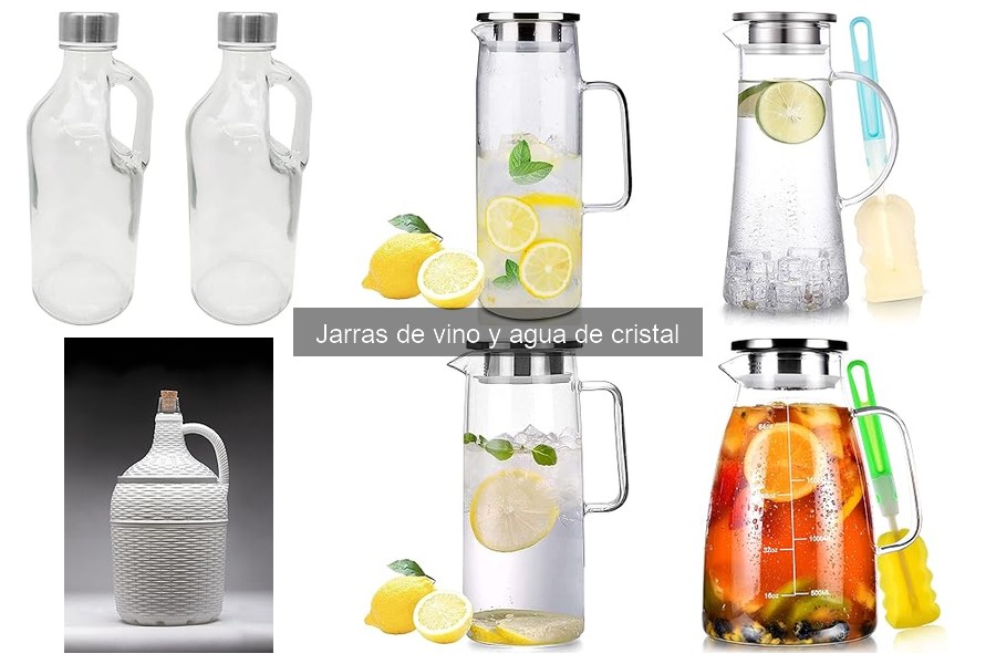 Mejores marcas de jarras de cristal: opiniones y comparativas