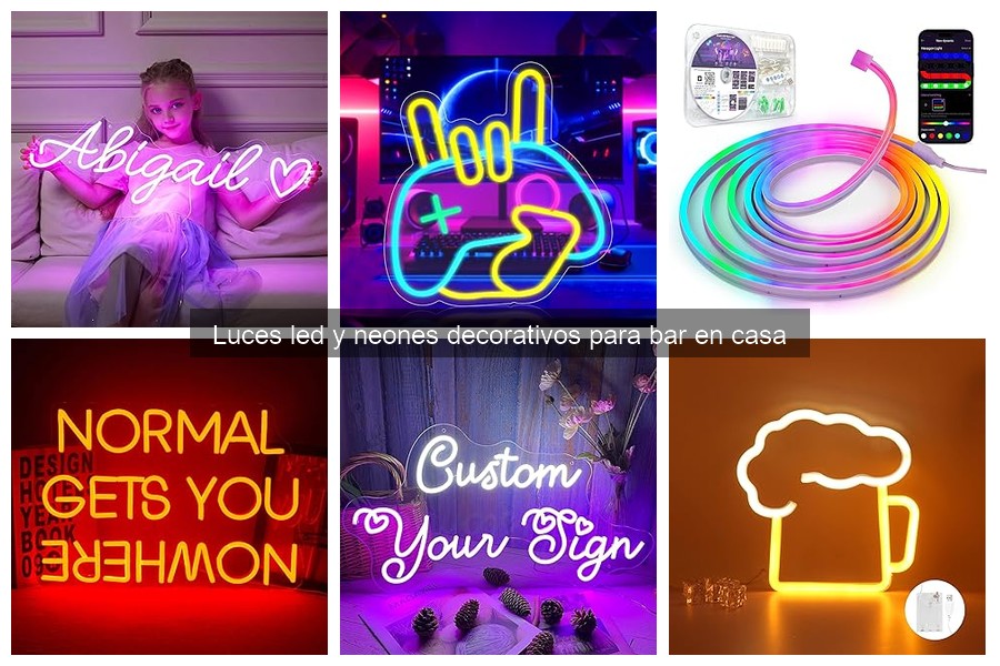 Mejores marcas de luces neón decorativas para tu casa