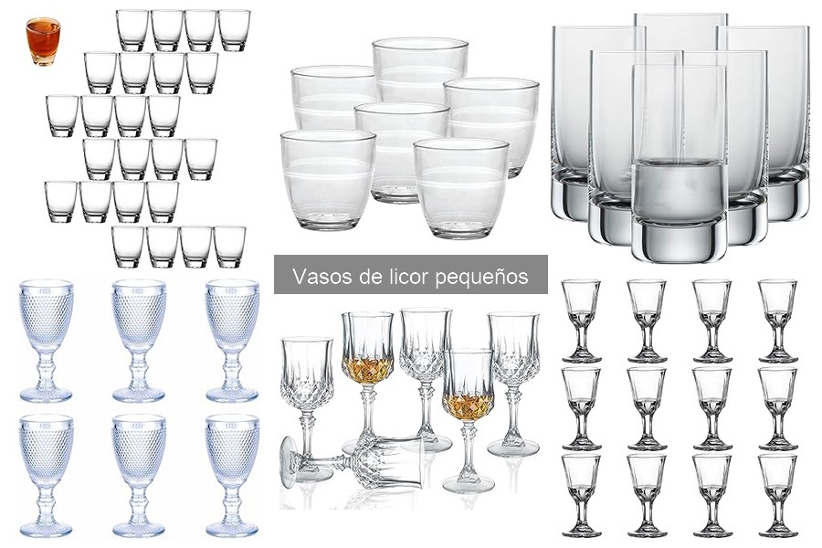 Mejores marcas de vasos de licor pequeños para cada ocasión