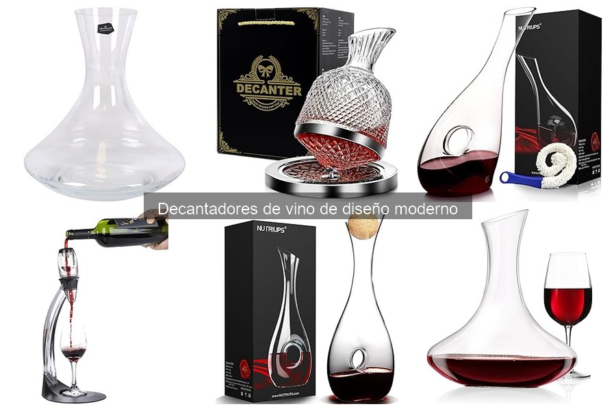 Mejores materiales para decantadores de vino: guía completa