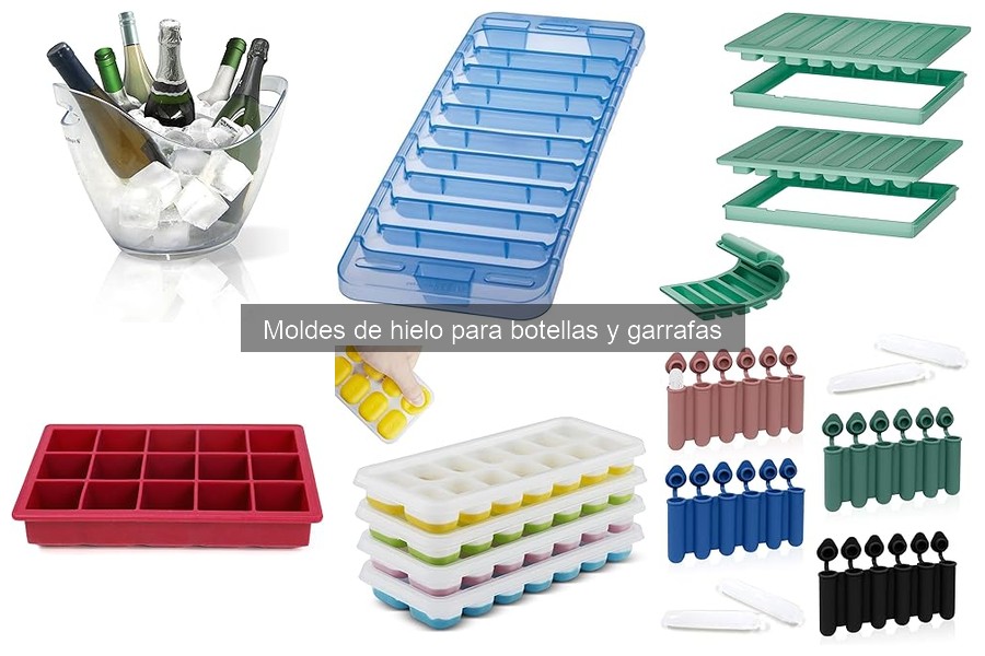 Mejores moldes de hielo para botellas en 2023