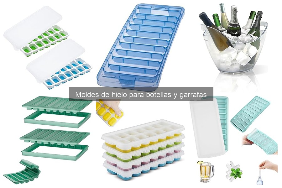 Mejores Moldes de Hielo para Licores y Cócteles