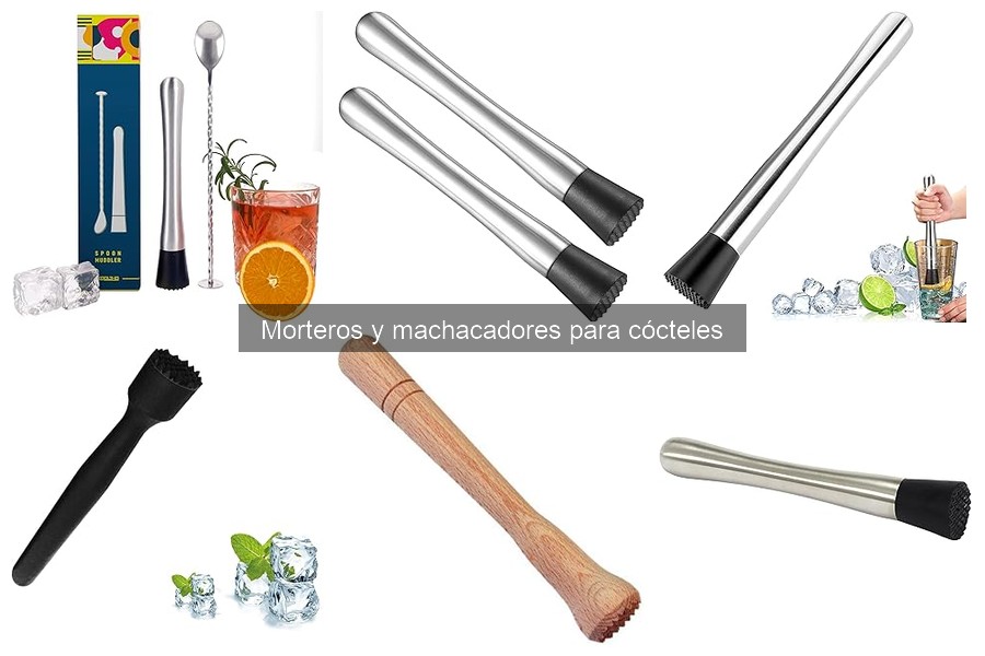 Mejores morteros y machacadores para cócteles en 2023