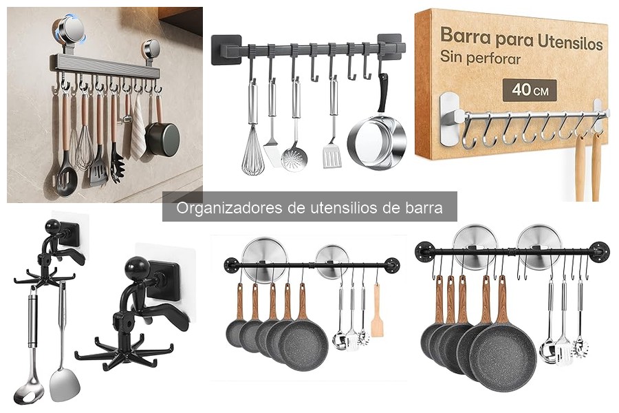 Mejores organizadores de utensilios de barra en 2023