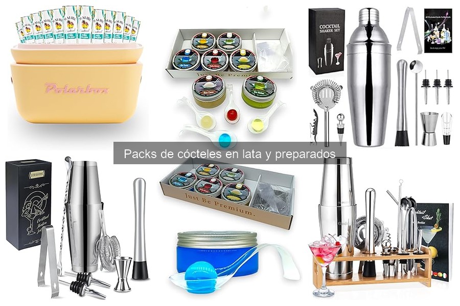 Mejores packs de cócteles en lata para fiestas y celebraciones