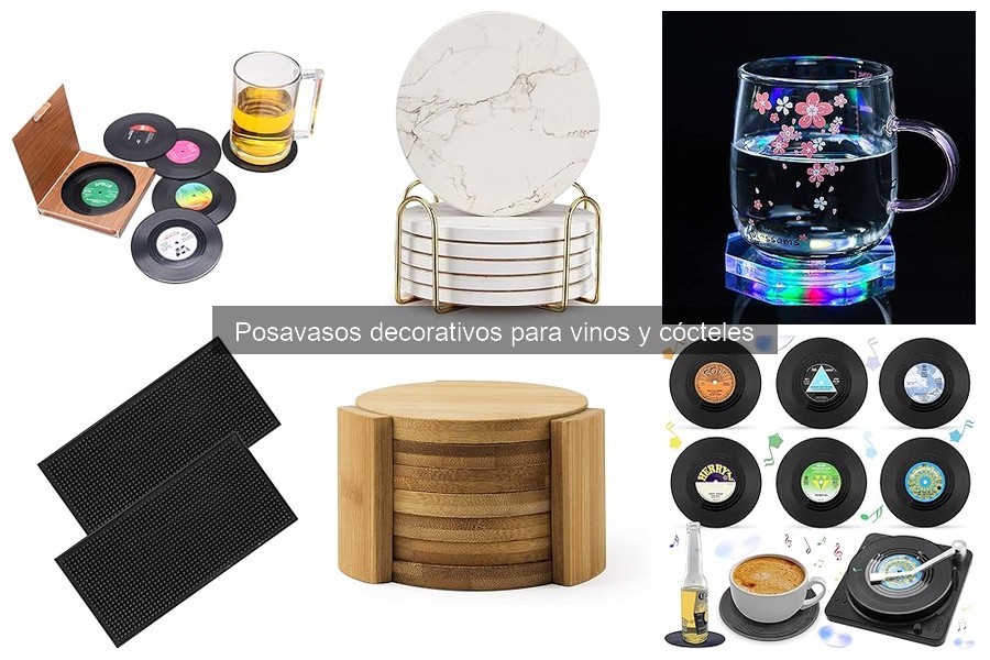 Mejores posavasos decorativos para regalar en cualquier ocasión