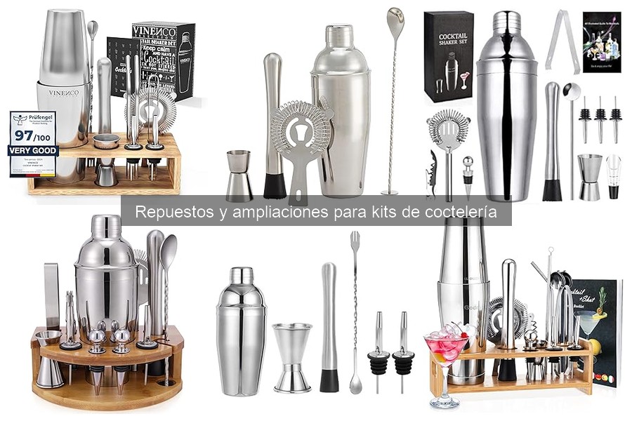 Mejores prácticas para el mantenimiento de repuestos de coctelería