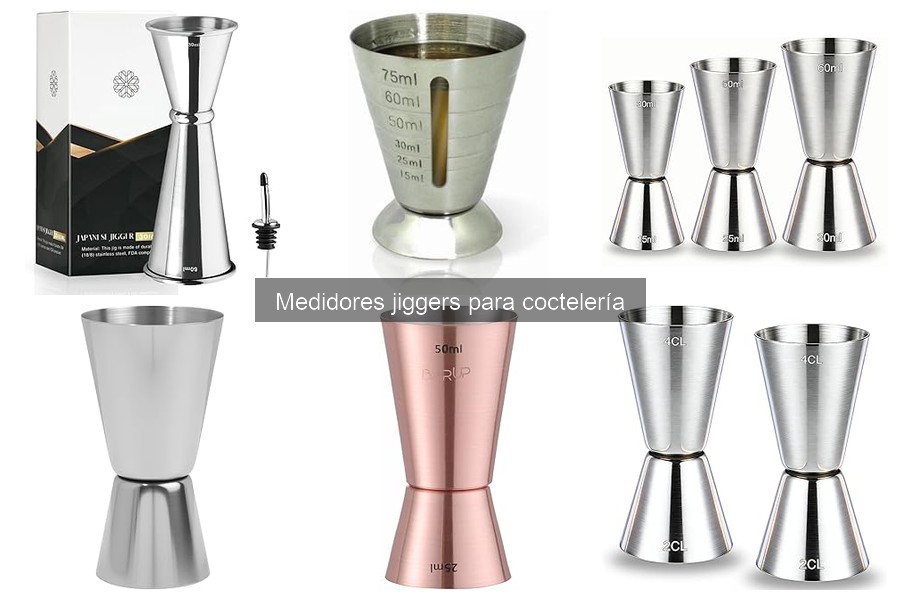 Mejores prácticas para limpiar y mantener jiggers de coctelería