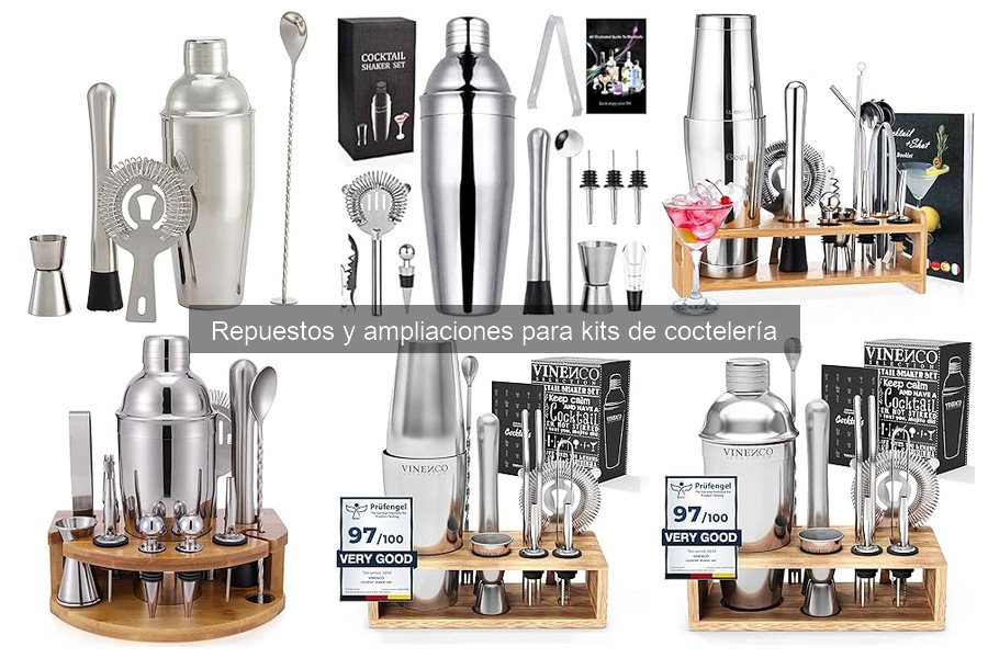Mejores Repuestos para Kits de Coctelería: Guía de Compra
