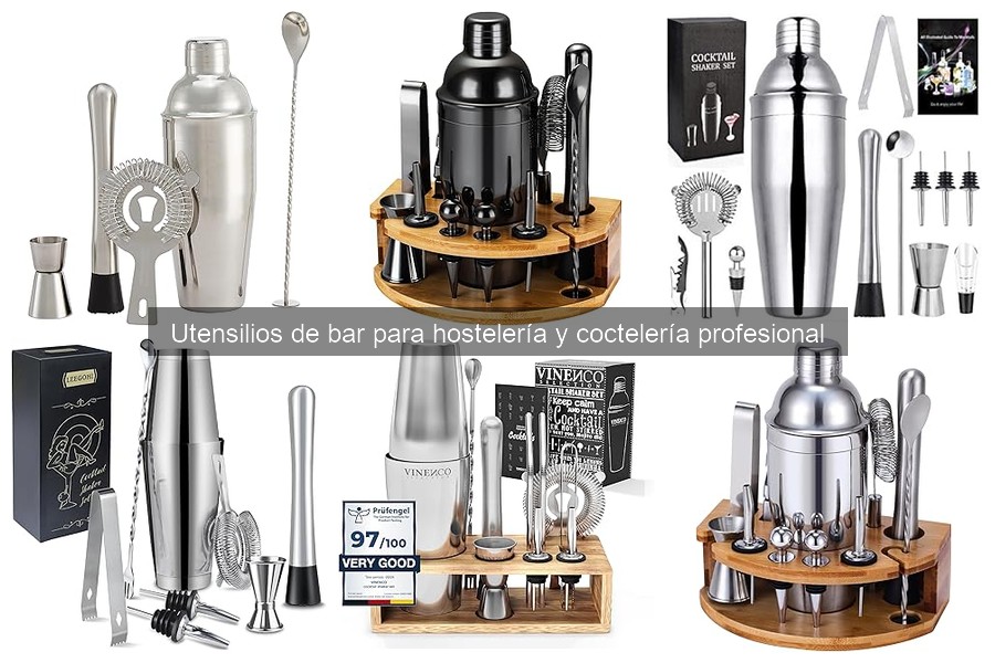 Mejores sets de coctelería para principiantes en casa