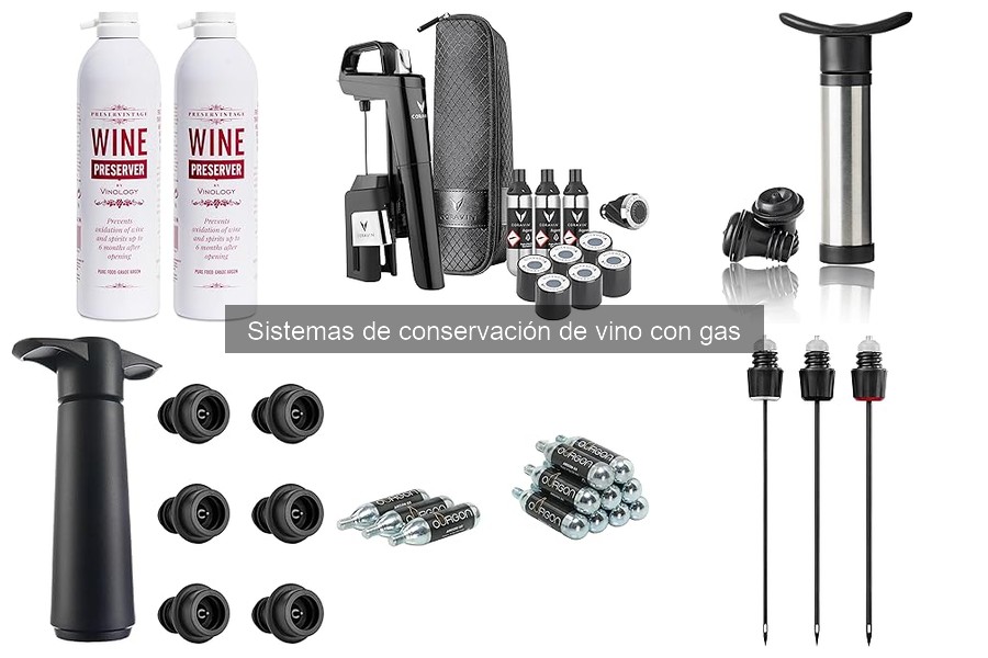 Mejores sistemas de conservación de vino con gas para principiantes