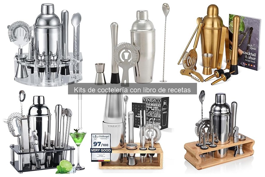 Mejores sitios para comprar kits de coctelería online y en tienda