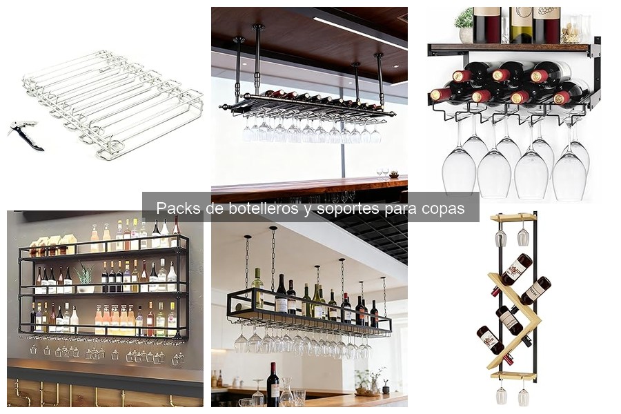 Mejores tiendas para comprar packs de botelleros y soportes