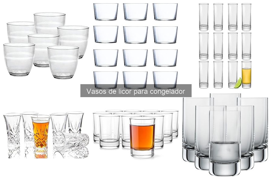 Mejores tiendas para comprar vasos de licor para congelador