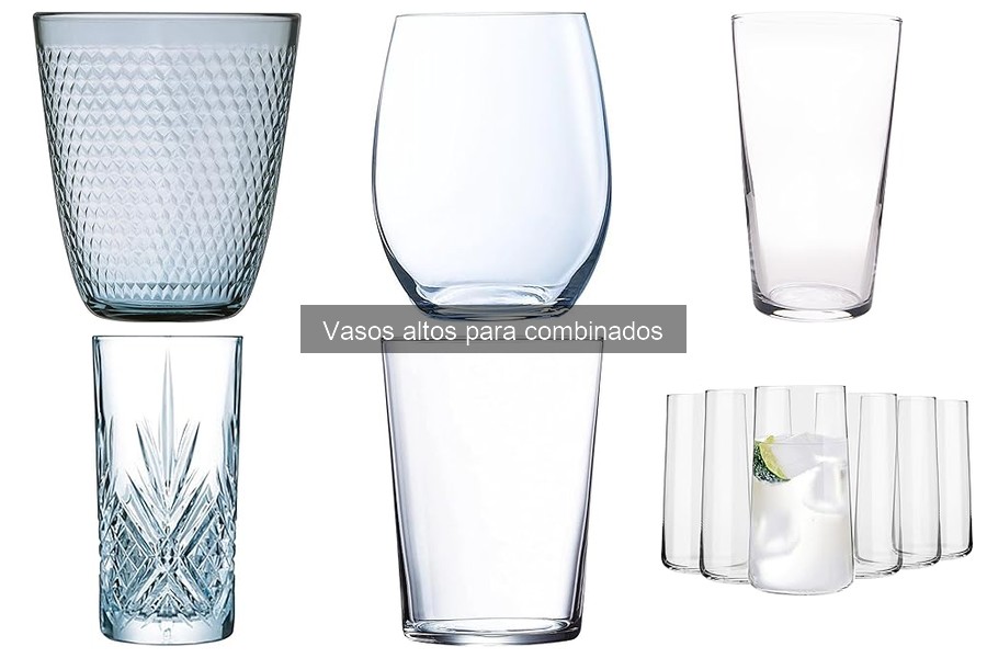 Mejores vasos altos para combinados en 2023
