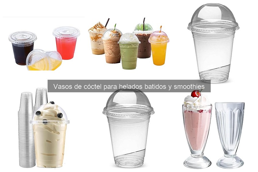 Mejores vasos de cóctel para smoothies según usuarios