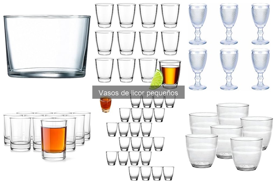 Mejores vasos de licor pequeños para regalar: comparativa 2023