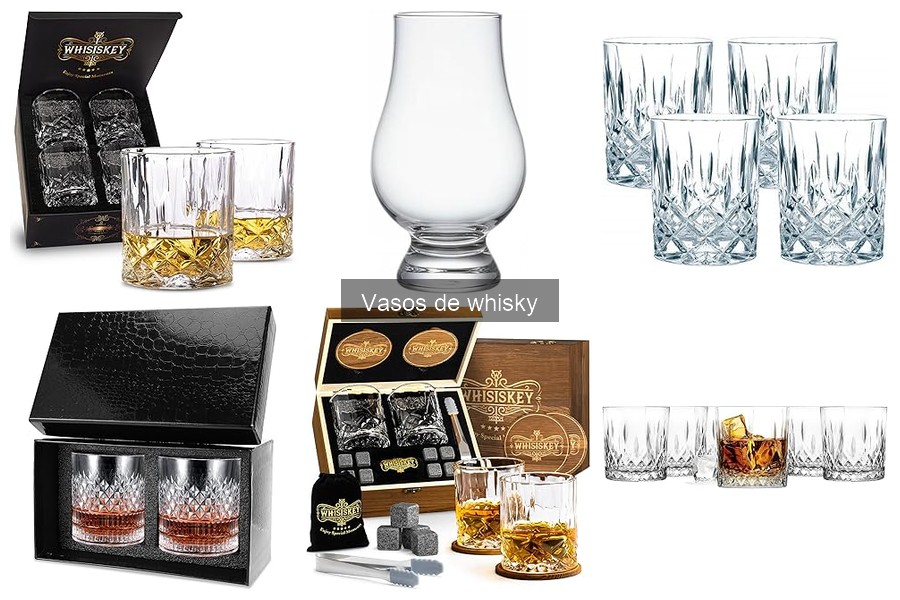 Mejores vasos de whisky para regalar: calidad y diseño
