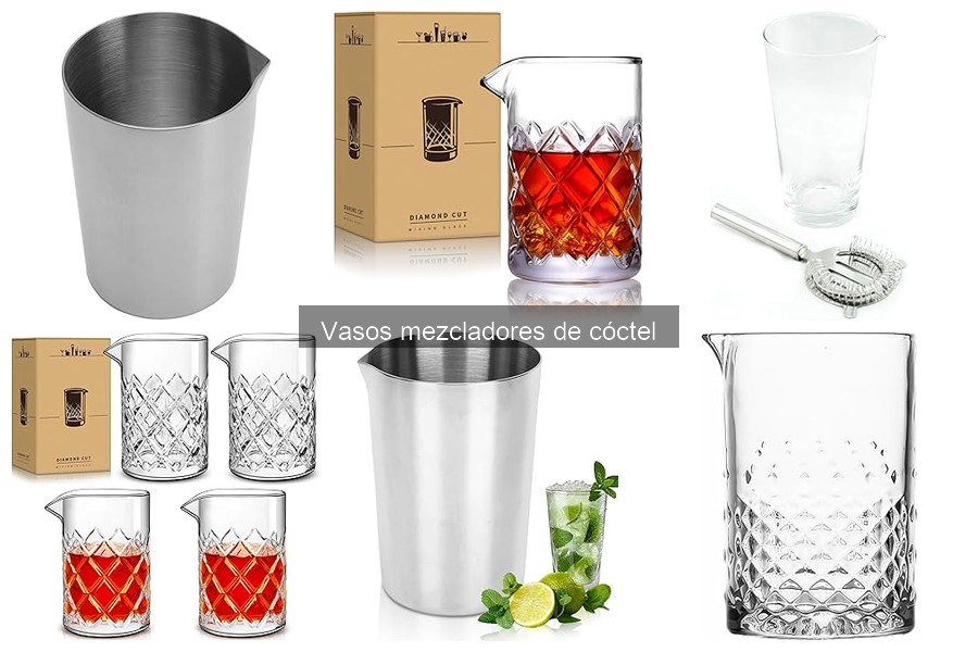 Mejores vasos mezcladores de cóctel para principiantes