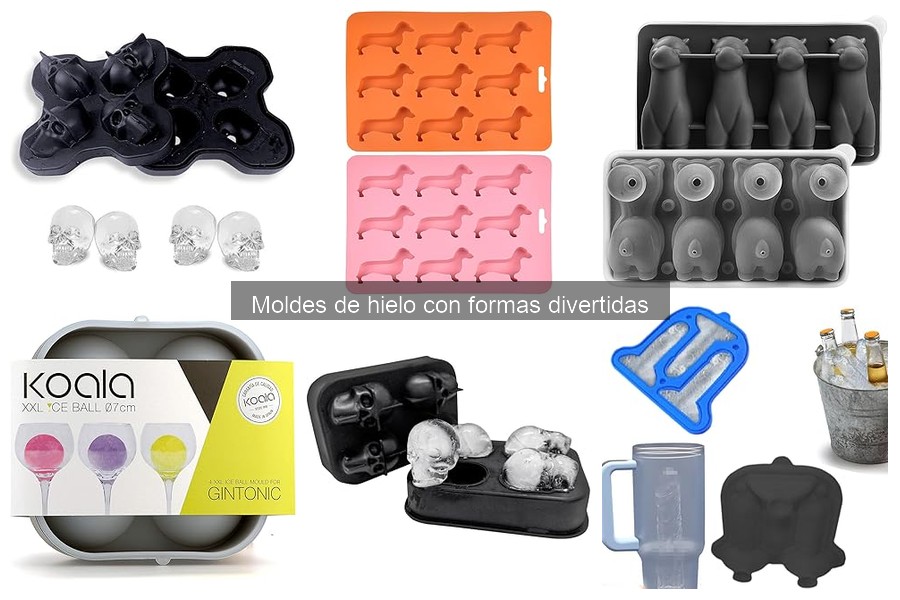 Moldes de hielo divertidos: ¿Qué son y sus características?