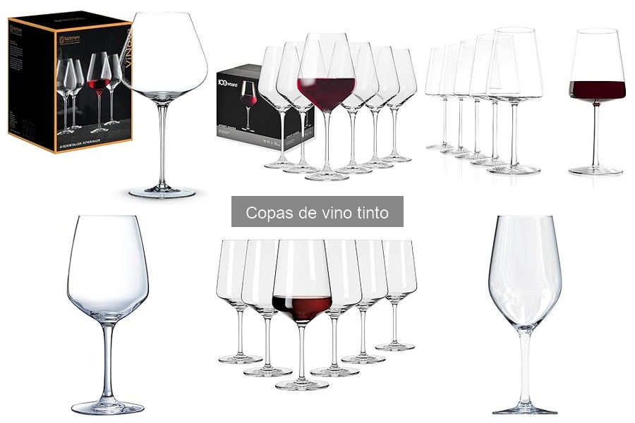 ¿Necesitas copas de vino tinto específicas para cada tipo?