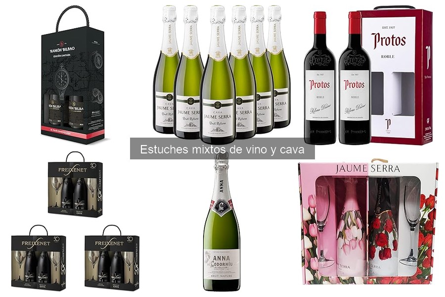 Ofertas y Descuentos en Estuches Mixtos de Vino y Cava