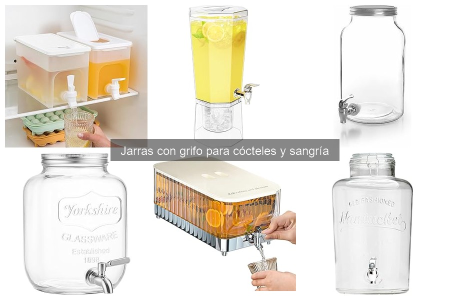 Ofertas y descuentos en jarras con grifo para cócteles
