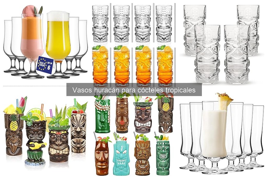 Ofertas y descuentos en vasos huracán para cócteles