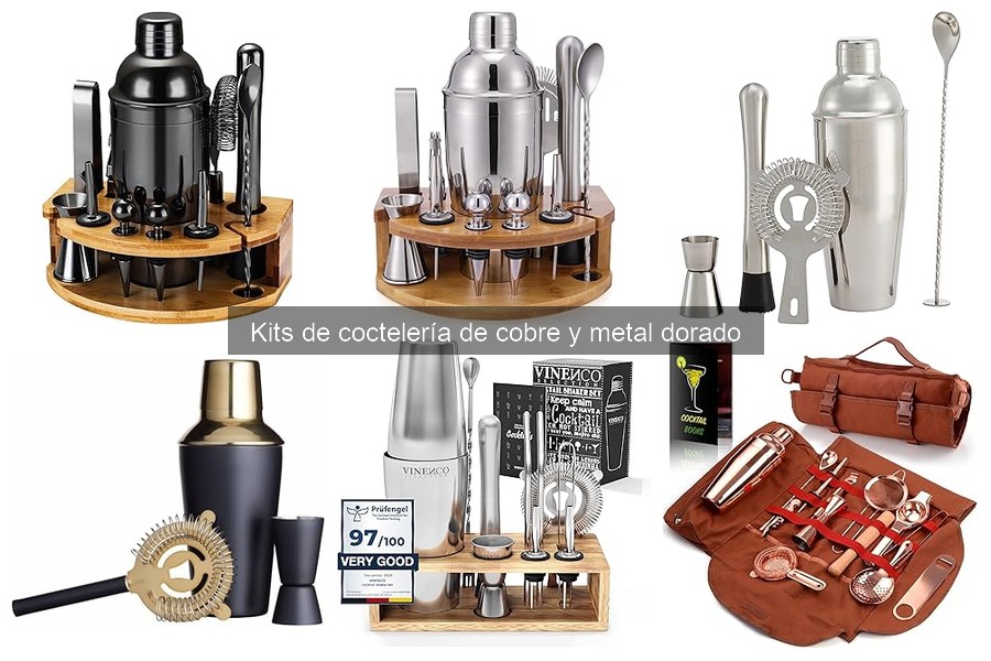 Ofertas y Precios de Kits de Coctelería de Cobre 2023