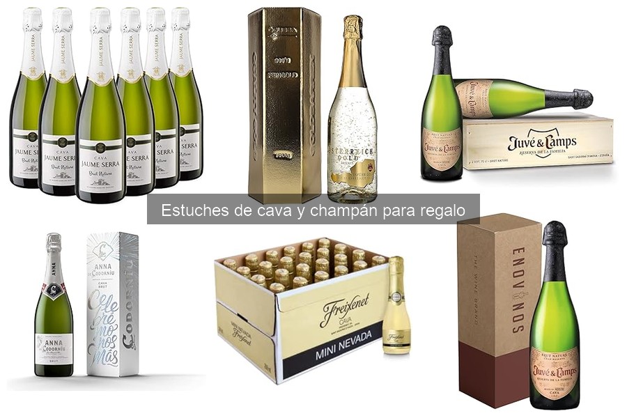 Opiniones sobre estuches de cava y champán para regalar