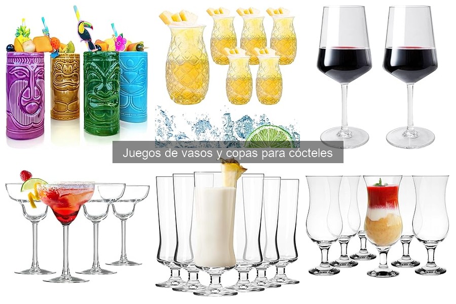 Opiniones sobre juegos de vasos para cócteles en 2023
