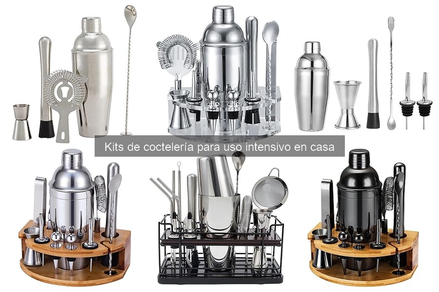 Opiniones sobre los mejores kits de coctelería para casa