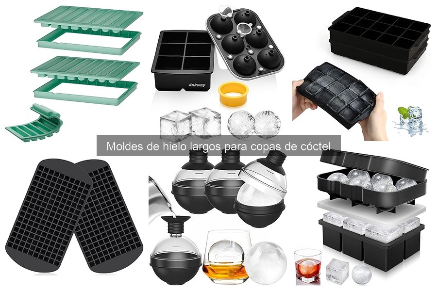 ** Opiniones sobre Moldes de Hielo Largos para Cócteles