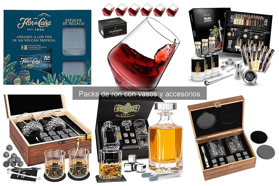 Opiniones sobre Packs de Ron con Vasos y Accesorios