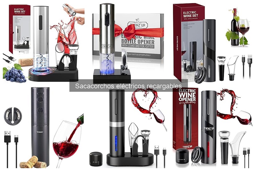 Opiniones sobre sacacorchos eléctricos recargables