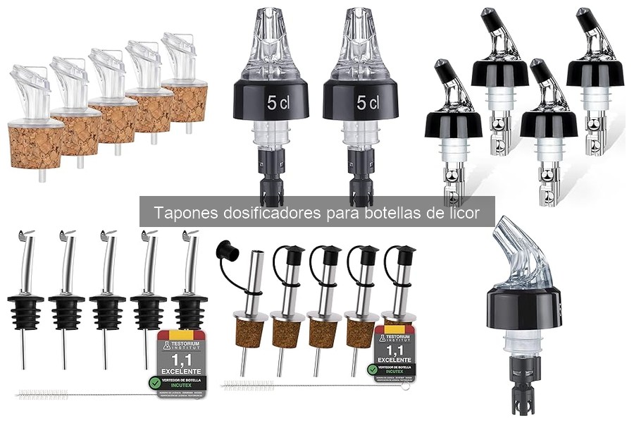 Opiniones sobre tapones dosificadores para licores
