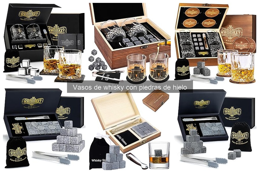 Opiniones sobre vasos de whisky con piedras de hielo