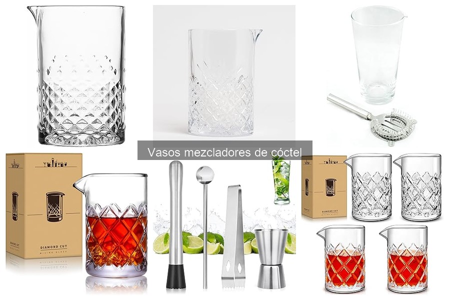 Opiniones sobre Vasos Mezcladores de Cóctel: Análisis de Usuarios