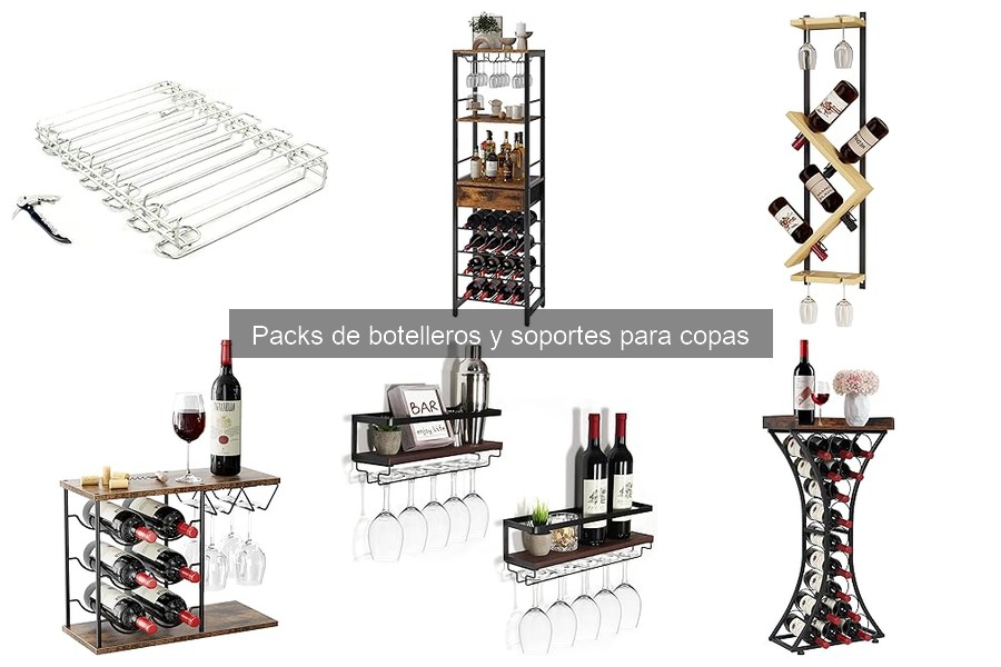 Packs de Botelleros y Soportes para Copas: ¿Qué Son?